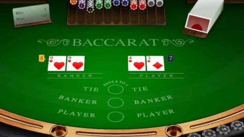 Baccarat nổi đình đám tại sảnh game bài Casino Thiên đường trò chơi