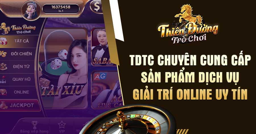 Tham gia trải nghiệm thế giới game bài Thiên đường trò chơi