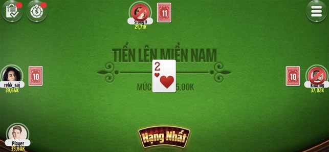 Cách hack Tiến lên miền Nam đơn giản, dễ thắng nhất